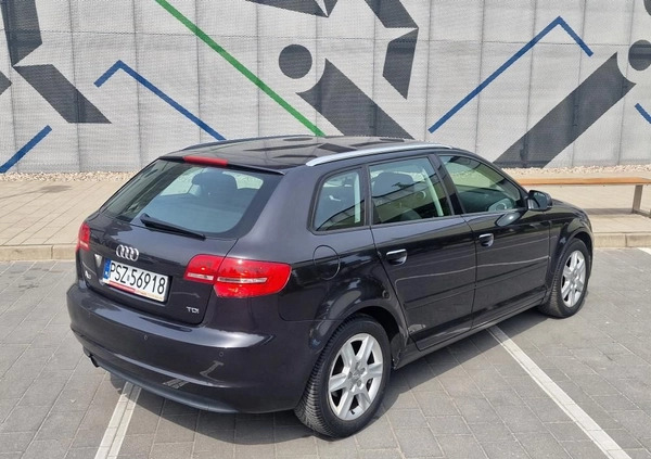 Audi A3 cena 25900 przebieg: 299000, rok produkcji 2012 z Szamotuły małe 172